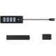Hub rozdzielacz PW4U-C3 USB-C - 4x USB-A - czarny Hub rozdzielacz PW4U-C3 USB-C - 4x USB-A - czarny