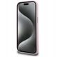 Case Karl Lagerfeld FW Metal Plate MagSafe for iPhone 15 pink