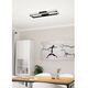 Ceiling LED lamp EGLO Savilanas, 21W, 2765K, 2700lm, black, 77 x 20 x 7.5cm