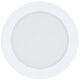 Smart recessed LED light EGLO FUEVA-Z, IP44, 10.8W, 2700-6500K, 1250lm, white, O16.6cm, APP