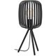 Table lamp EGLO ROMAZZINA, 1 x E27, max 40 W, black, O 20cm, h43.5cm