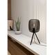 Table lamp EGLO ROMAZZINA, 1 x E27, max 40 W, black, O 20cm, h43.5cm