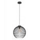 Pendant lamp EGLO VENEZUELA, 1xE27, max 40W, black color, 39.5x36.5x110cm