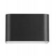 LED wall lamp EGLO SANIA 4, 6 W, 670 lm, 3000 K, black, 13 x 8 x 9 cm