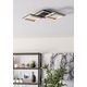 Ceiling LED lamp EGLO CALLIERA, 20 W, 2500 lm, 4000 K, black/gold, 31x59.5x9cm