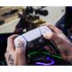Steelseries Black Galaxy, PlayStation 4, PlayStation 5, Thumbstick, Black, Rubber, Concave, United States