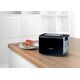 Bosch TAT8613N, 2 slice(s), Black, Stainless steel, Buttons, Level, LED, 860 W