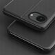 Etui Eco Leather View Case elegancki futerał z klapką i podstawką na iPhone 16e - czarne