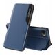 Etui Eco Leather View Case elegancki futerał z klapką i podstawką na iPhone 16e - niebieskie