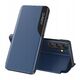 Etui Eco Leather View Case elegancki futerał z klapką i podstawką na Samsung Galaxy S25 Edge - niebieskie