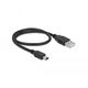 DeLOCK USB 2.0 Card Reader for CF / SD / Micro SD / MS / xD / M2 memory cards, CF, MMC, MS Duo, MS Micro (M2), MicroSD (TransFlash), SD, xD, Black, 480 Mbit/s, USB 2.0, 43.5 mm, 56.6 mm