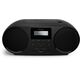 Philips TAZ6000/10, Black, Portable CD player