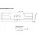 PART NAC COLLECTING KNIFE BLISTER 50CM