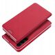 Kabura LUNA Book Carbon do SAMSUNG S24 FE czerwony
