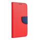 Kabura FANCY Book do SAMSUNG A36 czerwono granatowy