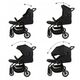KIDWELL WÓZEK SPACEROWY ENZO BLACK 5906601700521