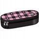 PIORNIK SASZ OWAL 1ZAM 1KLAP STRIGHT PINK CHECKE