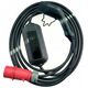 PLATINET EV ŁADOWARKA PRZENOŚNA SAMOCHODÓW EV/PHEV AC TYPE 2 8/10/13/16A 11KW CEE 3F 7M CABLE BLACK [46203]