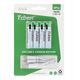 TCBEST bateria akumulatorowa R3 (AAA) 180 mAh z gniazdem Typ C + kabel USB A do 4 x Typ C 4 szt