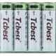 TCBEST bateria akumulatorowa R6 (AA) 750 mAh z gniazdem Typ C + kabel USB A do 4 x Typ C 4 szt