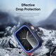 DUX DUCIS futerał BAMO do Apple Watch serii 10 46 mm czarno niebieski
