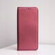 KABURA LUNA BOOK CARBON MAGNETO DO SAMSUNG S24 FE BURGUNDOWY