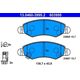 ATE ΤΑΚΑΚΙΑ ΦΡΕΝΩΝ ATE 13.0460-3995.2 OPEL AGILA 1.0 07-, 1.0 12V 00-, 1.2 16V 04-, 1.3CDTI 03