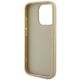 Etui Karl Lagerfeld Wrinkled Metal       Signature do iPhone 15 Pro Max złoty