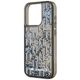 Etui Karl Lagerfeld Liquide Glitter      Monogram Gradient do iPhone 15 Pro czarny