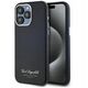 Etui Karl Lagerfeld hotel RSG do iPhone  15 Pro czarny