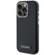 Case Karl Lagerfeld FW Metal Plate MagSafe for iPhone 15 Pro black