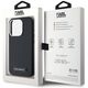 Case Karl Lagerfeld FW Metal Plate MagSafe for iPhone 15 Pro black