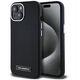 Case Karl Lagerfeld FW Metal Plate MagSafe for iPhone 15 black