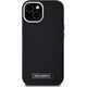 Case Karl Lagerfeld FW Metal Plate MagSafe for iPhone 15 black