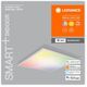 Smart surface-mounted LED panel LEDVANCE PLANON, 36W, 3200 lm, 3000-6500 K, RGBW, APP/remote, 60x60 cm