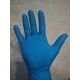 Disposable nitrile gloves with rough palm GRIPPAZ-245VB, size L, 100pcs.
