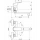 Basin mixer Ideal Standard CERAFLEX B1717AA