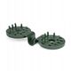 KLIPS DO MOCOWANIE SIATEK CIENIUJĄCYCH ZIELONY /10szt. BUNGEE CORD CLIPS