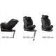 FOTELIK SAMOCHODOWY GOCAR od 40 do 135 cm BLACK GREY 5906601700699