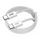 Kabel Newell USB-C - USB-C 60 W - 2 m, biały