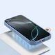 Etui skórzane do iPhone 16 Pro Max Dux Ducis Lawa z portfelem MagSafe Błękitne