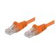 Patchcord Cat5e UTP 3m CCA pomarańczowy