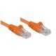 Patchcord Cat5e UTP 3m CCA pomarańczowy