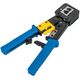 Zaciskarka do modułowych wtyków przelotowych RJ45/RJ12/RJ1