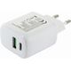 Ładowarka sieciowa USB-C PD 20W i USB-A QC 18W