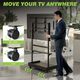 Stojak mobilny TV 50-86” do 68kg regulowany 2 półki AV