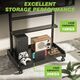 Stojak mobilny TV 50-86” do 68kg regulowany 2 półki AV