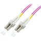 Patchcord światłowodowy OM4 50/125 MM LC-LC Duplex 1m