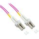 Patchcord światłowodowy OM4 50/125 MM LC-LC Duplex 1m