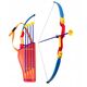 Toy bow, set includes 4 arrows, 75 x 19 x 4.5 cm